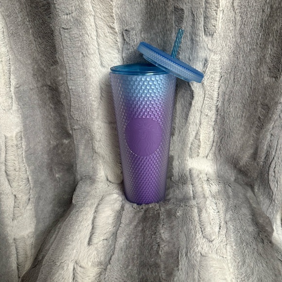 *BRAND NEW* Starbucks Ombré Blue/Purple Studded TUMBLER (24 oz) - Picture 8 of 8
